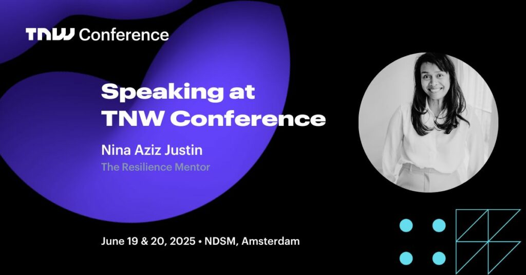 Nina Aziz Justin Speaking at TNW Conference